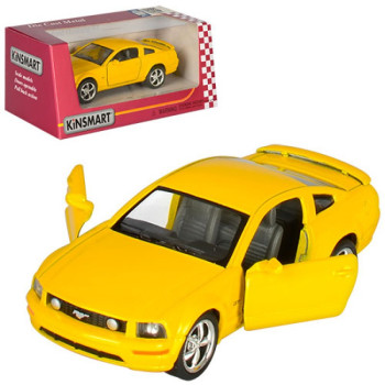 Машинка інертна Kinsmart Ford Mustang KT-5091-W 12 см
