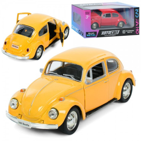 Машинка інертна Auto Mir Volkswagen Beetle 1967 AS-3086 12 см