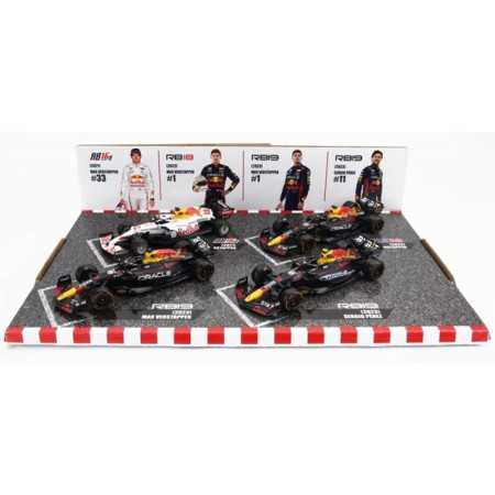Набір ігрових машинок RED BULL RACING 18-38092 Набір ігрових машинок RED BULL RACING 18-38092