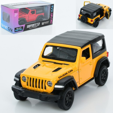 Джип інертний Auto Mir Jeep Wrangler Rubicon 2021 AS-3124 12 см