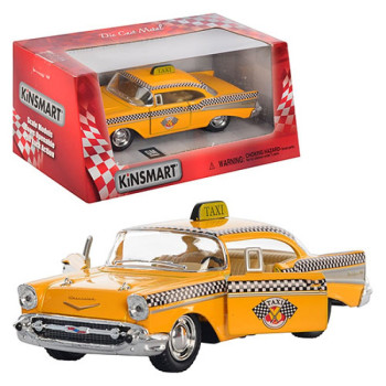 Машинка інертна Kinsmart Таксі KT-5360-W 12.5 см