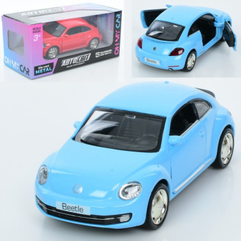 Машинка інертна Auto Mir Volkswagen Beetle 2012 AS-3094 12 см