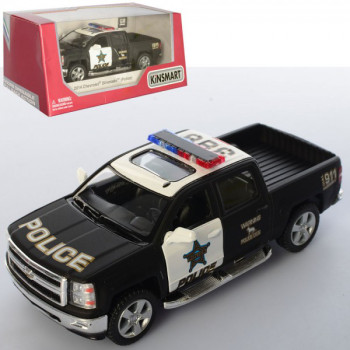 Поліцейська Машинка інертна Kinsmart Chevrolet KT-5381-WP 12 см
