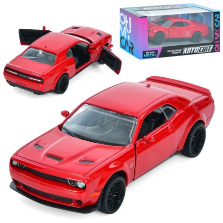 Машинка інертна Auto Mir 2018 Dodge Challenger SRT AS-3016 12.5 см