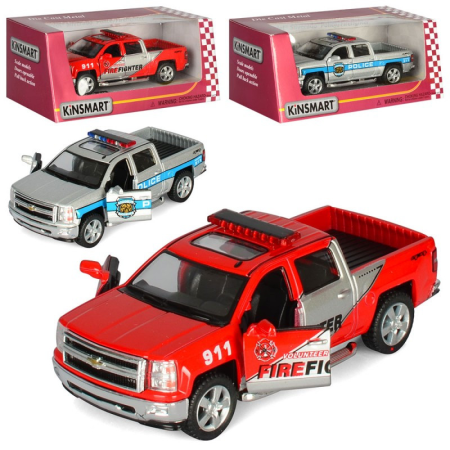 Машинка інертна Kinsmart Chevrolet Silverado KT5381WPR Машинка інертна Kinsmart Chevrolet Silverado KT5381WPR