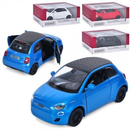 Машинка инертная Kinsmart Fiat 500 KT5440W 13 см Машинка инертная Kinsmart Fiat 500 KT5440W 13 см
