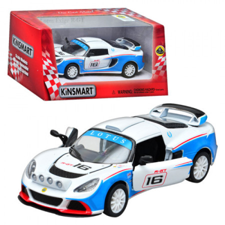 Машинка інертна Kinsmart Lotus Exige R-GT KT-5362-W 12.5 см Машинка інертна Kinsmart Lotus Exige R-GT KT-5362-W 12.5 см