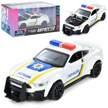 Машинка інертна Auto Mir Поліція AS-2958 15 см