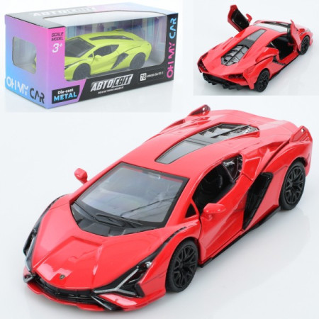 Машинка інертна Auto Mir Lamborghini Sian AS-3120 12 см Машинка інертна Auto Mir Lamborghini Sian AS-3120 12 см