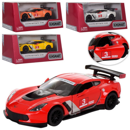 Машинка інертна Kinsmart Corvette C7R Race Car KT5397W Машинка інертна Kinsmart Corvette C7R Race Car KT5397W