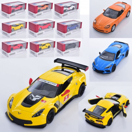 Машинка инертная Kinsmart Chevrolet Corvette C7 R KT5457W 13 см Машинка инертная Kinsmart Chevrolet Corvette C7 R KT5457W 13 см