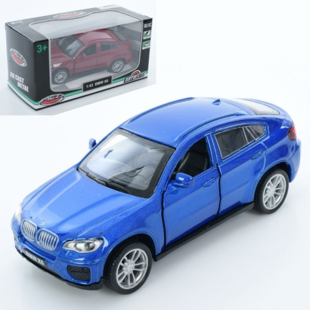 Машинка інертна Auto Mir BMW X6 AS-3030 11 см Машинка інертна Auto Mir BMW X6 AS-3030 11 см