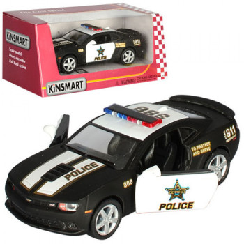 Поліцейська Машинка інертна Kinsmart Chevrolet KT-5383-WP 12 см
