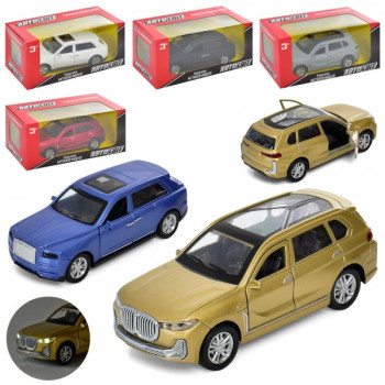 Автобус джип інертний Auto Mir BMW AS-2937 12 см