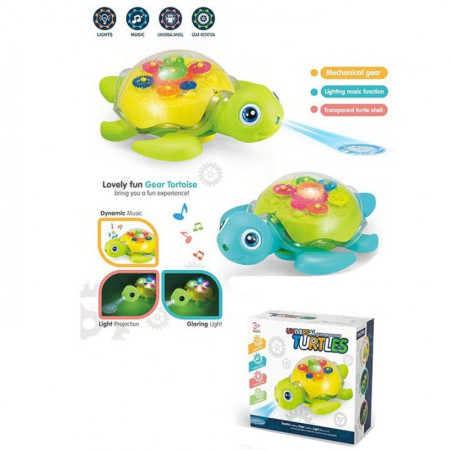 Іграшка інтерактивна Limo Toy Черепаха 168-43 25 см