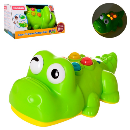 Крокодил інтерактивний WinFun 0699-NL 24 см Крокодил інтерактивний WinFun 0699-NL 24 см