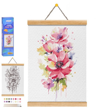 Картина за номерами Limo Toy Ніжна мрія M 6089 UA 30х40 см