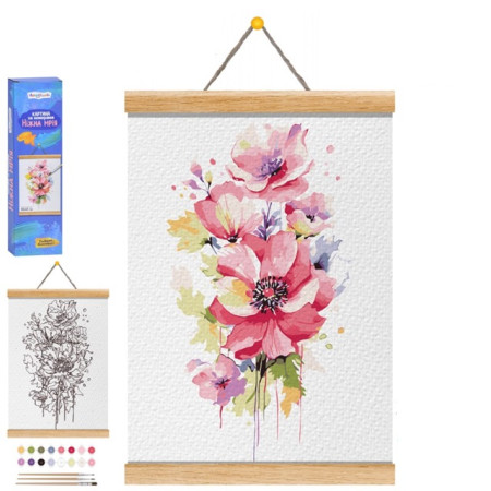 Картина за номерами Limo Toy Ніжна мрія M 6089 UA 30х40 см