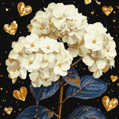 Картина за номерами Ідейка Прекрасні квіти KHO3277 40х40 см