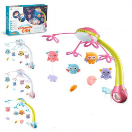 Карусель на ліжечко Limo Toy HB-0006-ABCD