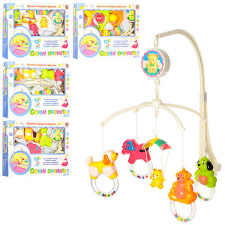 Карусель на ліжечко Metr Plus M-1177-U-R 32х25х5 см