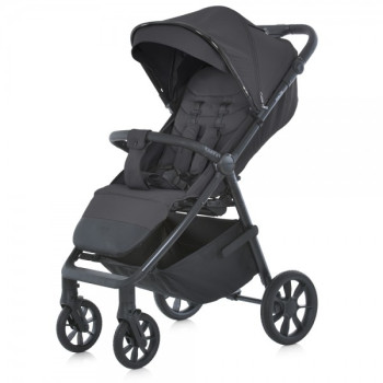 Коляска прогулянкова El Camino Malta ME 1182 Black Onyx чорна