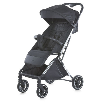 Коляска прогулянкова El Camino Link ME-1129-Black-Stripe чорна