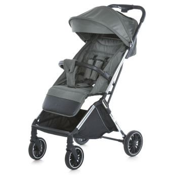 Коляска прогулянкова El Camino Link ME-1129-Moss-Striped зелена