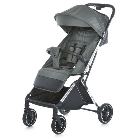Коляска прогулянкова El Camino Link ME-1129-Moss-Striped зелена