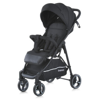 Коляска прогулянкова Bambi M-4249-2-Black-Matt чорна