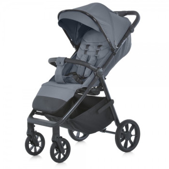 Коляска прогулянкова El Camino Malta ME 1182 Iron Gray сіра
