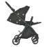 Коляска прогулянкова El Camino Versa Clover Black ME-1078-Clover-Black чорна
