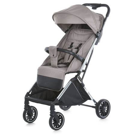 Коляска прогулянкова El Camino Link ME-1129-Beige-Stripe бежева