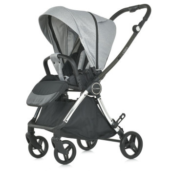 Коляска прогулянкова El Camino Versa Melange Gray ME-1078-Melange-Gray сіра