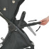 Коляска прогулянкова El Camino Versa Clover Black ME-1078-Clover-Black чорна