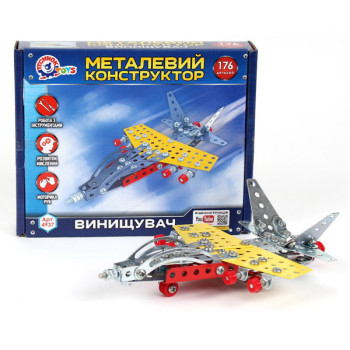 Конструктор металевий Технок T-4937 176 деталей