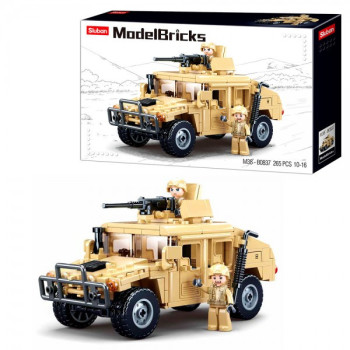 Конструктор Sluban Військова машина M38-B0837 265 деталей