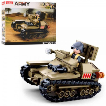 Конструктор Sluban Військовий танк M38-B0709 183 деталі
