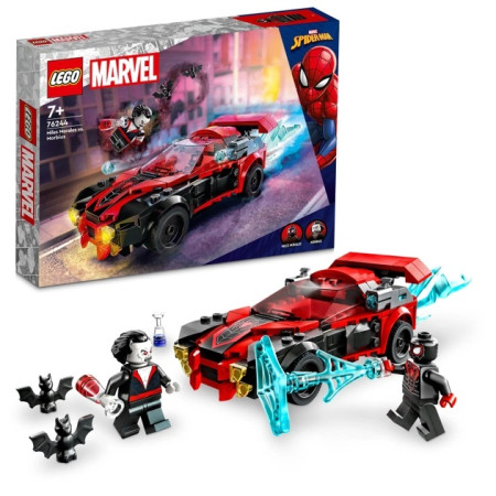 Конструктор ігровий Super Heroes Майлз Моралес проти Морбіуса 76244 220 деталей