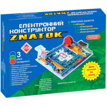 Конструктор Znatok Школа REW-K007 1000 схем