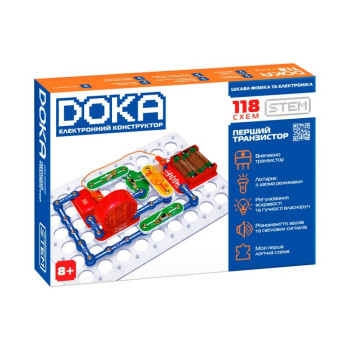 Конструктор електронний ігровий Doka D70701 118 схем