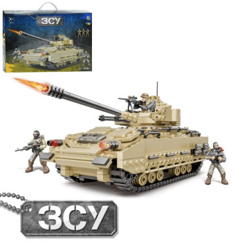 Конструктор ігровий Limo Toy Військовий танк KB-1115 1114 деталі