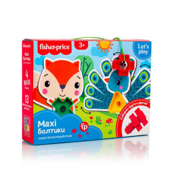 Игра-конструктор Vladi Toys Fisher Price Maxi болтики VT2905-23 21 предмет