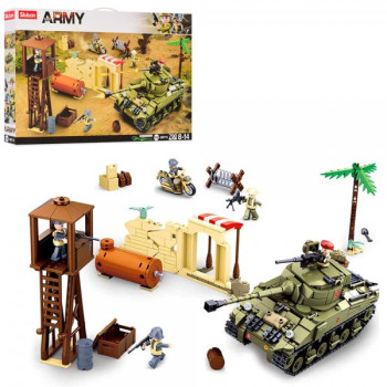 Конструктор Sluban Військовий M38-B0713 790 деталей