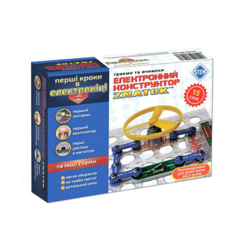 Електронний конструктор Znatok REW-K060 15 схем