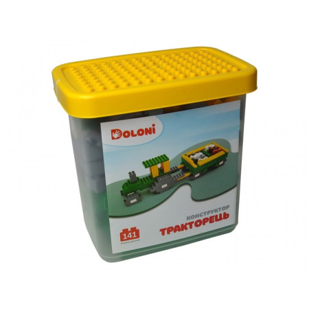 Конструктор ігровий Doloni Toys Тракторець 013888-41 141 деталь