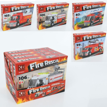 Конструктор ігровий Limo Toy KB-8000 4 шт/уп