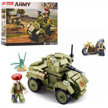 Конструктор Sluban Військовий M38-B0710 154 деталей