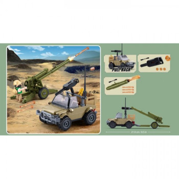Конструктор ігровий Sluban Army M38-B1255 138 деталей