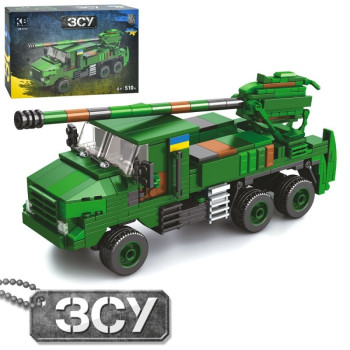 Конструктор Limo Toy Військова машина KB-1117 510 деталей